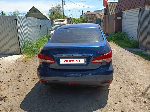 2014 Nissan Almera III (G15), синий, 580000 рублей - вид 1