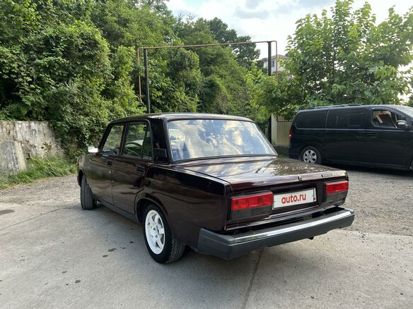 2008 Lada (ВАЗ) 2107, пурпурный, 270000 рублей - вид 5