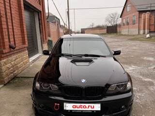 2002 BMW 3 серии 320i IV (E46) Рестайлинг, чёрный, 1300000 рублей, вид 2