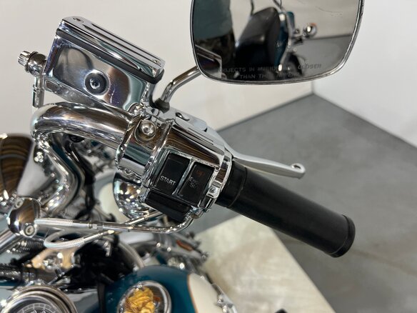 1990 Harley-Davidson Springer Softail, голубой - вид 15