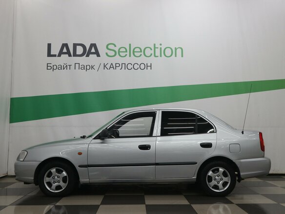 2006 Hyundai Accent ТагАЗ II, серебристый - вид 4