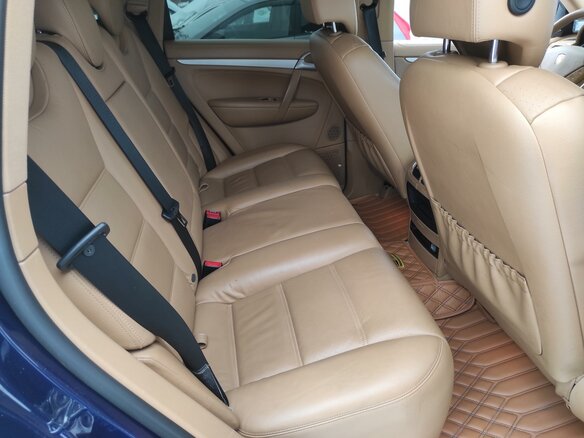 2008 Porsche Cayenne S I Рестайлинг (957), синий - вид 9