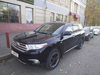 2011 Toyota Highlander II (XU40) Рестайлинг, чёрный, 2280000 рублей, вид 2