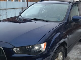 2011 Mitsubishi Outlander II Рестайлинг, синий, 1100000 рублей, вид 5