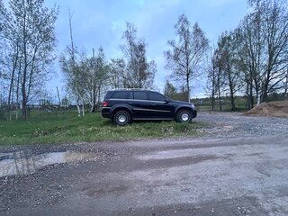 2010 Mercedes-Benz GL-Класс 350 I (X164) Рестайлинг, чёрный, 1800000 рублей, вид 2
