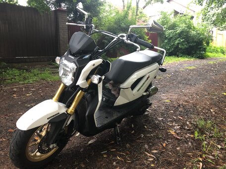 2012 Honda Zoomer, белый, 350000 рублей, вид 2