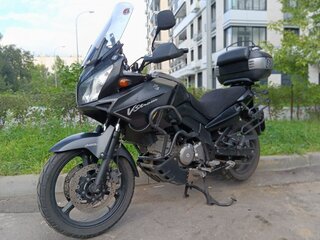 2007 Suzuki V-Strom DL 650, чёрный, 449900 рублей, вид 1