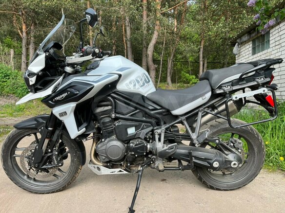 2020 Triumph Tiger 1200, белый, 1050000 рублей