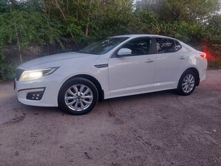 2015 Kia Optima III Рестайлинг, белый, 1370000 рублей, вид 2