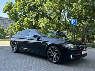 2014 BMW 5 серии 520d VI (F10/F11/F07) Рестайлинг, чёрный, 2300000 рублей, вид 5
