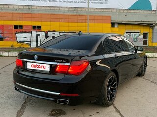 2014 BMW 7 серии Long 750Li xDrive V (F01/F02/F04) Рестайлинг, чёрный, 1900000 рублей, вид 4