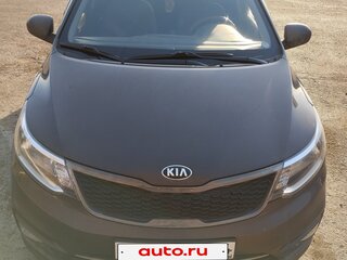 2017 Kia Rio III Рестайлинг, коричневый, 965000 рублей, вид 1