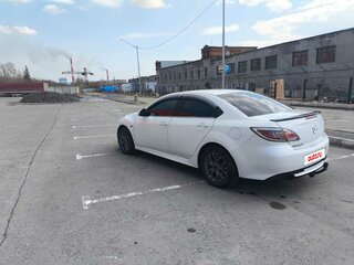 2010 Mazda 6 II (GH) Рестайлинг, белый, 1100000 рублей, вид 4