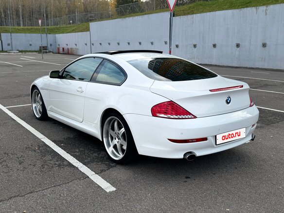 2008 BMW 6 серии 650i II (E63/E64) Рестайлинг, белый, 1990000 рублей - вид 6