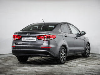 2015 Kia Rio III Рестайлинг, серый, 1062456 рублей, вид 5