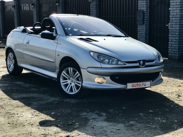 2003 Peugeot 206, серебристый - вид 12