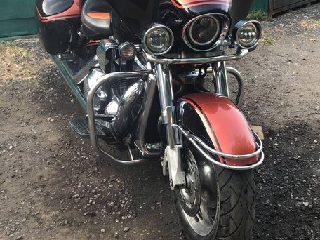 2005 Honda VTX 1800, оранжевый, 850000 рублей, вид 2