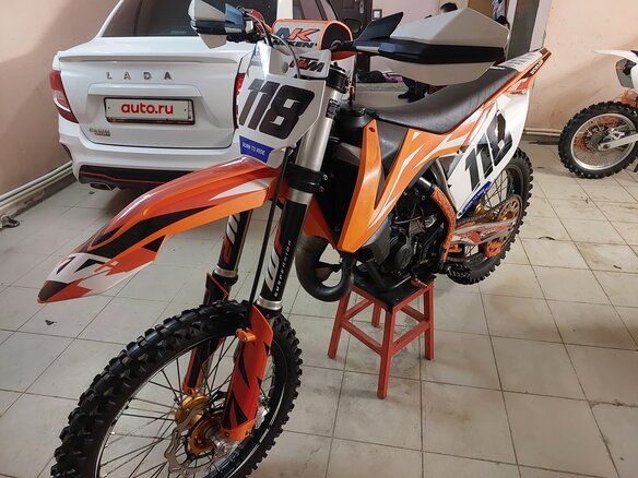 2018 KTM 125 SX, оранжевый, 600000 рублей - вид 1