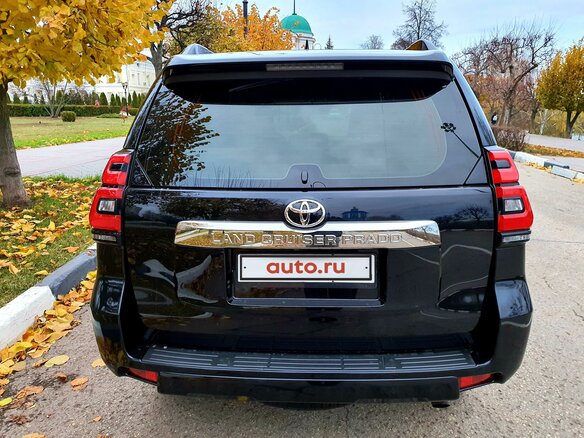 2017 Toyota Land Cruiser Prado 150 Series Рестайлинг 2, чёрный - вид 4