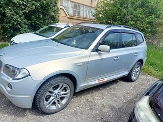 2008 BMW X3 25i I (E83) Рестайлинг, серебристый, 1100000 рублей, вид 4