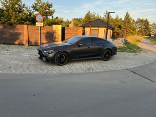 2020 Mercedes-Benz AMG GT 4-Door Coupe 63 S I, чёрный, 14900000 рублей, вид 4