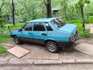 1995 Lada (ВАЗ) 21099, синий, 82000 рублей, вид 2