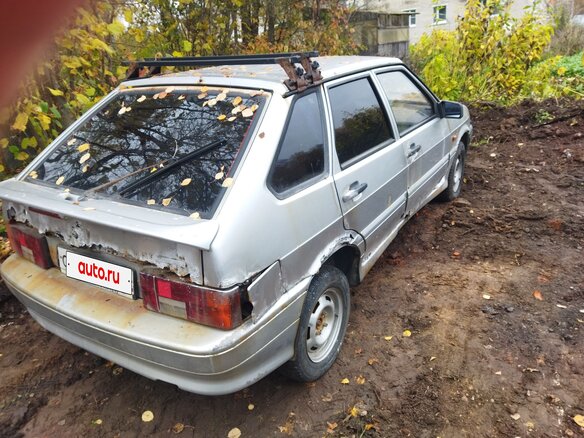 2008 Lada (ВАЗ) 2114, серебристый, 45000 рублей - вид 2