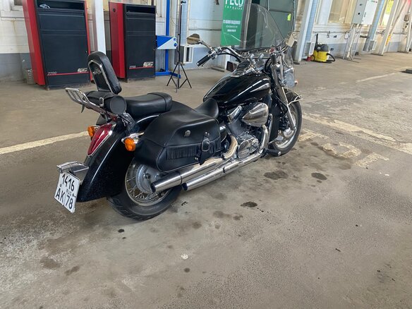 2009 Honda Shadow 750, чёрный, 720000 рублей - вид 11