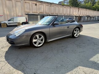 2004 Porsche 911 Carrera V (996) Рестайлинг, серый, 3500000 рублей, вид 3