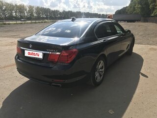 2008 BMW 7 серии Long 750Li V (F01/F02/F04), чёрный, 1600000 рублей, вид 2