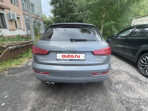 2017 Audi Q3 I (8U) Рестайлинг, серый, 1850000 рублей - вид 7