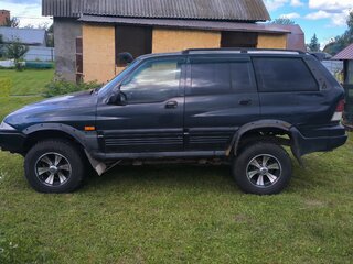 1997 SsangYong Musso I, чёрный, 480000 рублей, вид 4