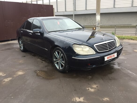 2001 Mercedes-Benz S-Класс 320 IV (W220), чёрный