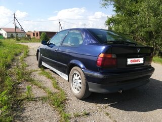 1995 BMW 3 серии Compact 316i III (E36), синий, 500000 рублей, вид 3