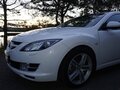 2008 Mazda 6 II (GH), белый, 1250000 рублей - вид 1
