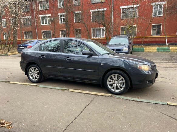 2007 Mazda 3 I (BK) Рестайлинг, серый - вид 8