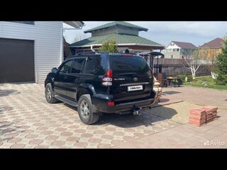2004 Toyota Land Cruiser Prado 120 Series, чёрный, 1850000 рублей, вид 2