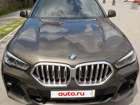 2022 BMW X6 30d III (G06), серый, 9100000 рублей, вид 2
