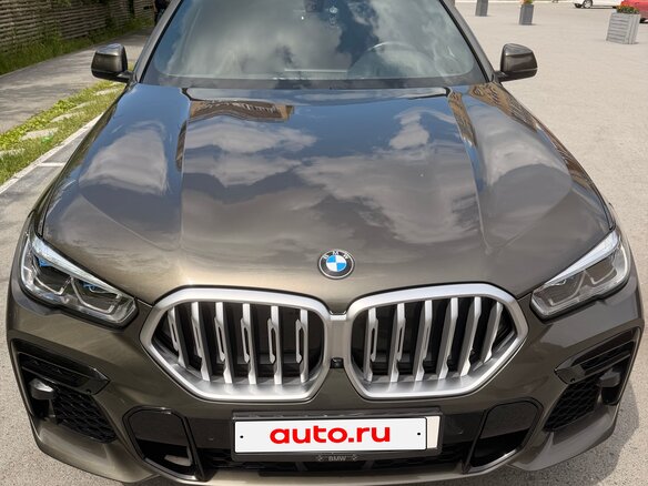 2022 BMW X6 30d III (G06), серый, 9100000 рублей - вид 1