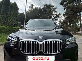 2022 BMW X3 30i xDrive III (G01) Рестайлинг, чёрный, 5350000 рублей, вид 3