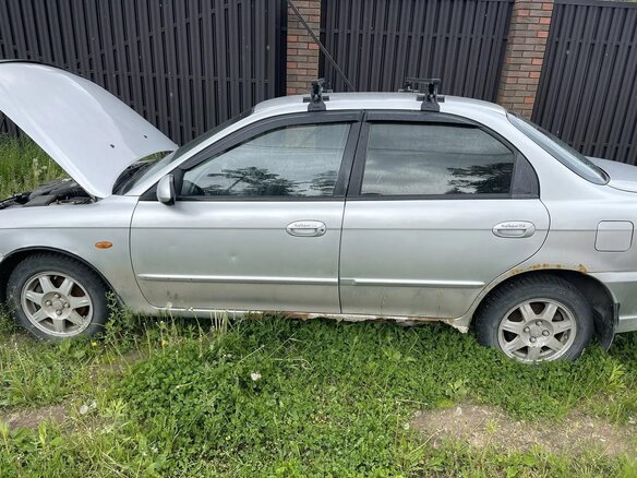 2009 Kia Spectra I Рестайлинг 2, серебристый, 200000 рублей - вид 6
