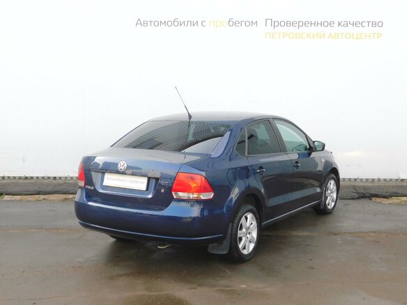 2011 Volkswagen Polo V, синий - вид 3