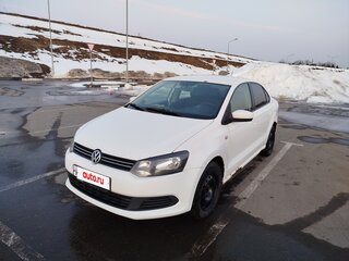 2010 Volkswagen Polo V, белый, 520000 рублей, вид 2