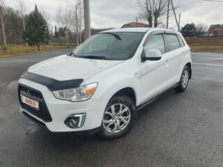 2014 Mitsubishi ASX I Рестайлинг, белый, 950000 рублей, вид 2
