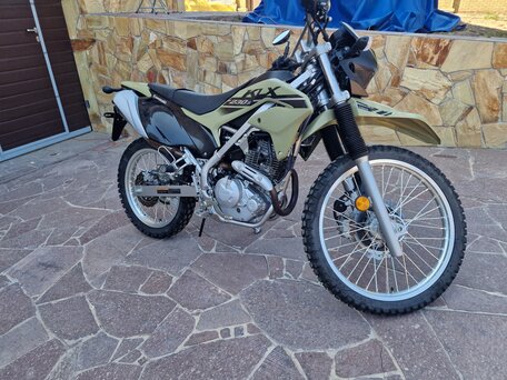 2021 Kawasaki KLX 230, зелёный, 550000 рублей, вид 5