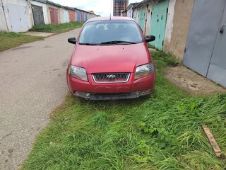 2007 Chevrolet Aveo I, красный, 129999 рублей, вид 2