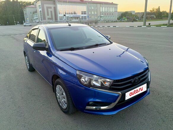 2021 Lada (ВАЗ) Vesta I, синий, 1129999 рублей - вид 17