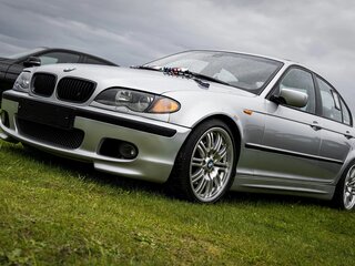 2001 BMW 3 серии 320d IV (E46) Рестайлинг, серый, 860000 рублей, вид 4