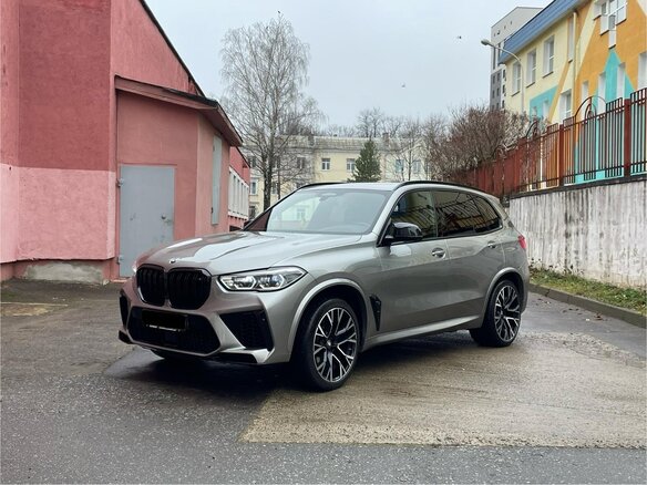 2020 BMW X5 M Competition III (F95), серебристый, 6734304 рублей