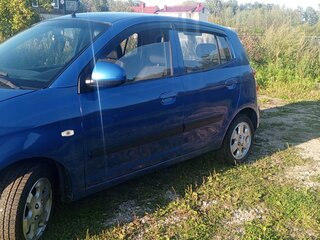 2008 Kia Picanto I Рестайлинг, синий, 450000 рублей, вид 4